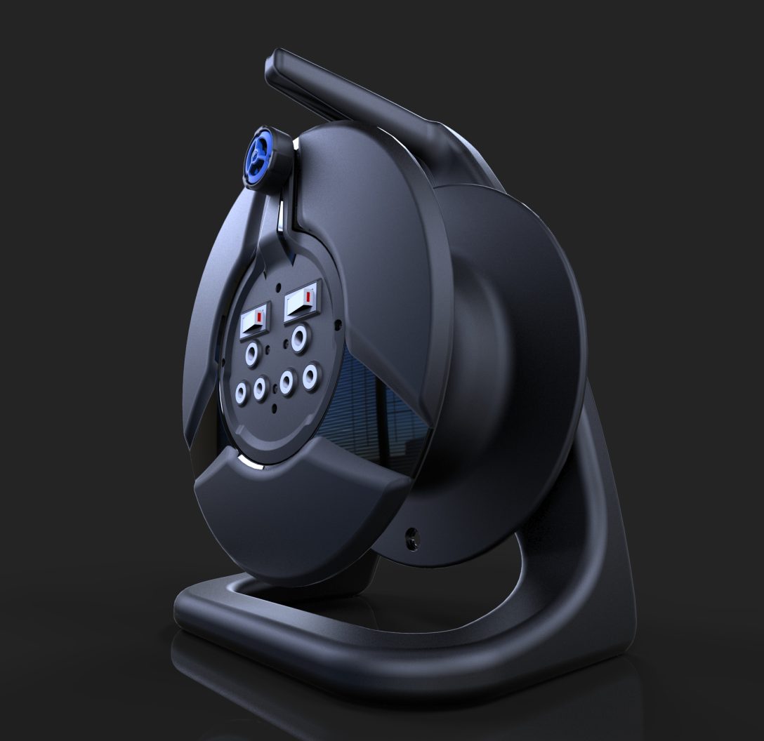 Cable Reel Front ISO